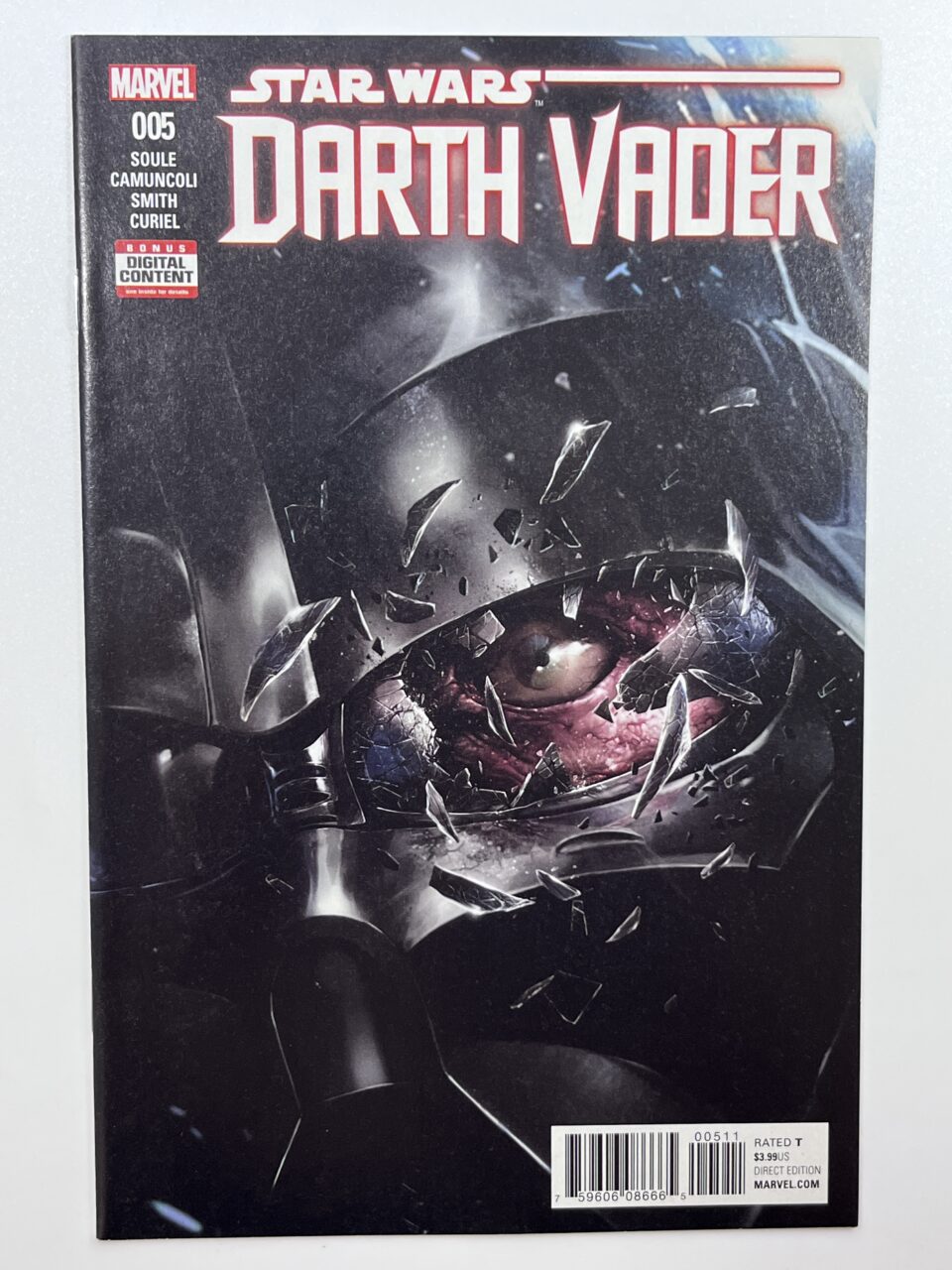 Star Wars Darth Vader 5 (2017) Origin of Darth Vader?s red lightsaber